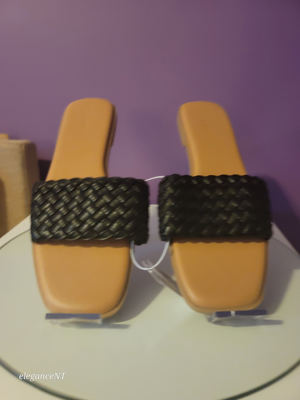 Old Navy Footbed Slide Sandals with Black Woven Strap Sz: 11 NWT - Picture 6 of 11